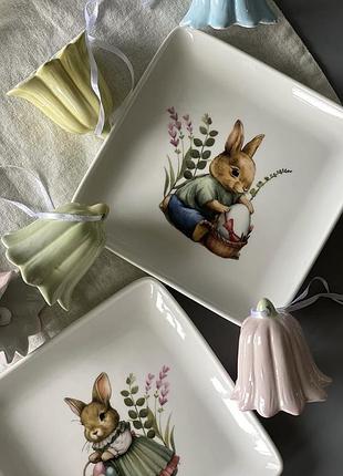 Блюдо порцелянове 15см floral (вартість за 1 шт)