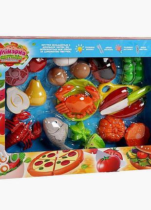 Wtoys 10280 - віртуоз кухні з липучками, 24 деталі для маленьких майстрів