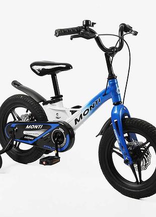 Велосипед 14" дюймов 2-колесный monti mt-14920 для детей