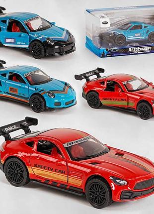 Металлический автомобиль mg - 50236 (120/2) от автоэксперт, 4 варианта, 1:36, световые и звуковые эффекты, инерционный ход,