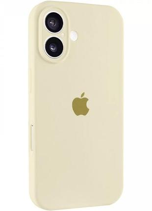 Чохол fiji silicone case full camera для apple iphone 17 бампер накладка із захистом камери antique white
