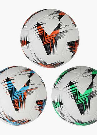 Игрушечный футбольный мяч m 50359 (30) 3 вида, вес 420 грамм, материал pu, резиновая камера, выдаётся только микс видов