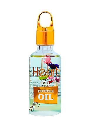 Масло для кутикулы sweet almond (миндаль) cuticle oil heart germany, 50 мл