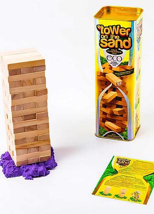 Розвиваюча іграшка-конструктор tower on the sand st-02 danko toys