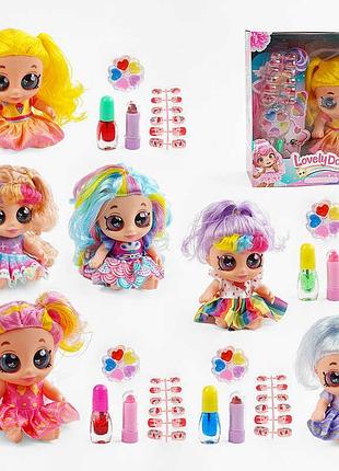Ігрова фігурка 213 c1 (72/2) 6 варіантів, висота 18 см, світлові ефекти, мелодійний супровід, змінний гардероб, комплект
