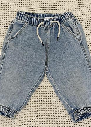Zara джинси 12-18 м