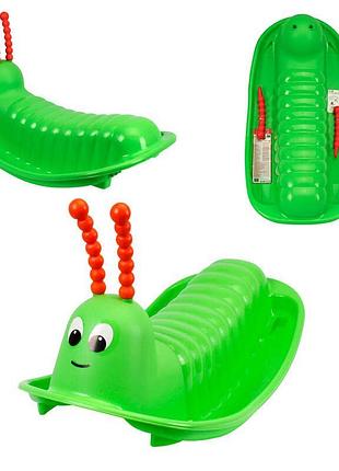 Качалка-качалка «гусеница» technok toys 2206, размеры 85x46x47 см для малышей