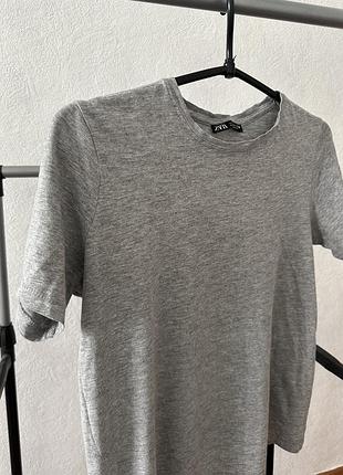 Бащова футболка сіра zara