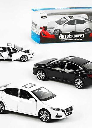 Металевий автомобіль 47015 (48/2), 2 варіанти, металопластик, звук, світло, рухомі частини в коробці