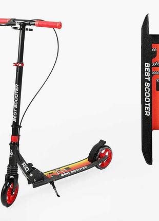 Самокат для малышей best scooter rio r-80960 с прочной конструкцией