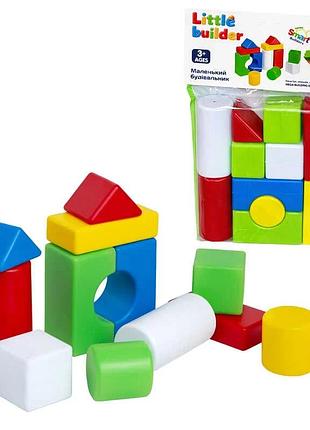 Игровой конструктор «строитель №2» 095/7 (45) от bamsic, 10 деталей в пакете