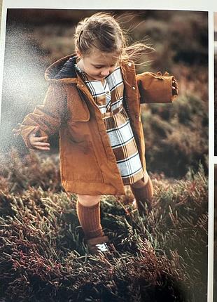 Утеплена курточка плащик zara