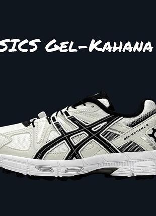 Asics gel-kahana 8 white black