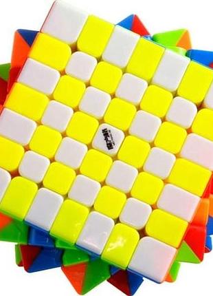 Кубик рубика 7х7 без наклеек qiyi wuji 7x7 stickerless