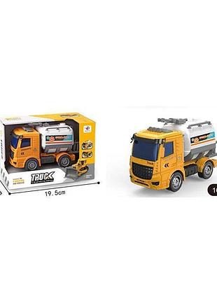 Спецтехника rl 589-11 g 3 (96/2) автоцистерна, инерционный механизм, 16 см, резиновые колеса, подвижные элементы, коробочная