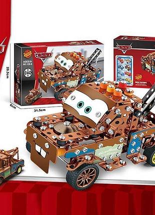 Игровой комплект 128-8 (60/2) «авто» с инструментами и резиновыми шинами, в коробке
