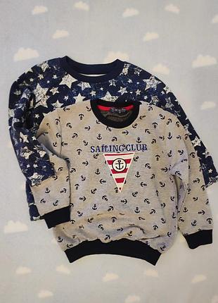 Комплект: 2 світшоти (светр, кофта, реглан), р. 92-98