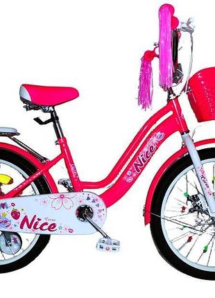 Велосипед 2-х колесный 20" corso nice nc-20369 для юных путешественников