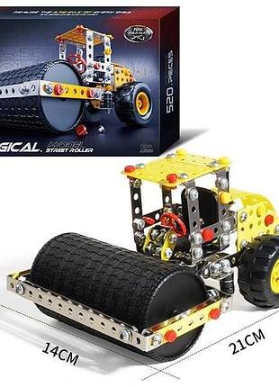 Игровая модель 816 b-439 (24) «дорожный укладчик», 520 деталей, с металлическими элементами, в коробке