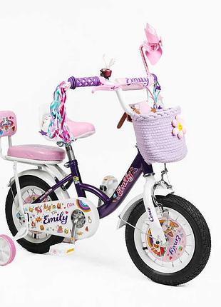 Corso emily ml-62588 12" компактный двухколесный транспорт для малышей