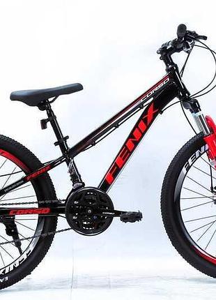 Corso fenix fx-24321 детский байк с алюминиевой рамой 24"