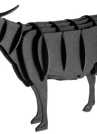 3d модель из картона корова fridolin