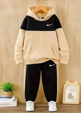 Детский костюм nike трехнитка на флисе (турция) 152