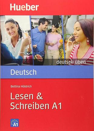 Книга для вивчення німецької мови. deutsch uben, lesen & schreiben a1