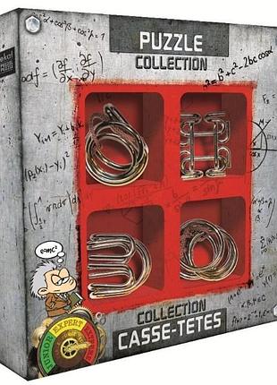 Набор металлических головоломок e3d extreme metal puzzles collection красный