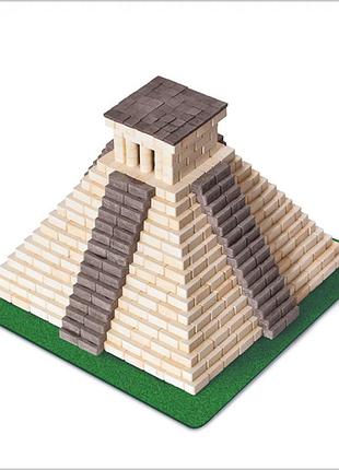 Керамический конструктор из мини кирпичиков пирамида 2
