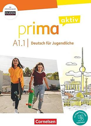 Німецька мова. prima aktiv a1/1 kursbuch inkl. pageplayer-app + interaktiven übungen