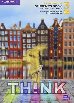 Англійська мова. think 2nd ed 3 (b1+) student's book with interactive ebook