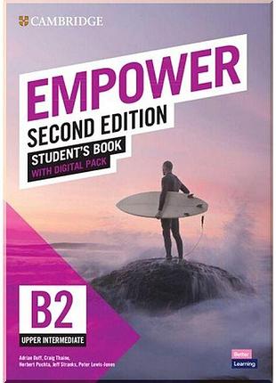 Книга для вивчення англійської мови. empower 2ed b2 upper-intermediate sb with digital pack