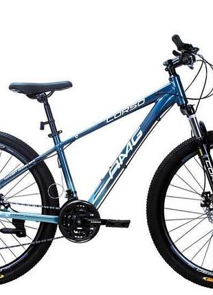 Детский велосипед corso amg 27.5" mg-27342 для юных гонщиков