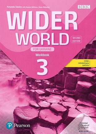 Англійська мова. wider world 2nd ed 3 wb