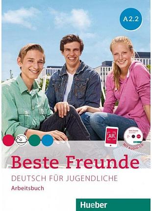 Німецька мова. beste freunde a2.2 arbeitsbuch mit ar-app