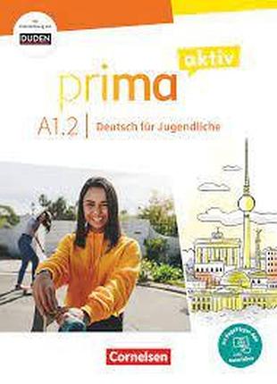 Німецька мова. prima aktiv a1.2 kursbuch inkl. pageplayer-app und interaktiven übungen