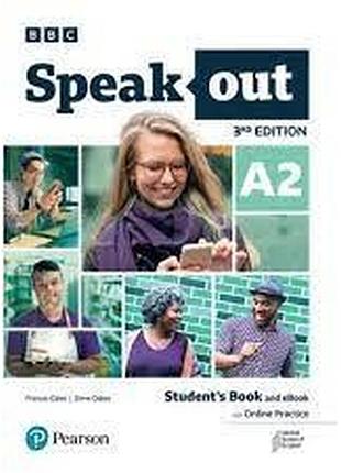 Англійська мова. speak out 3ed a2 student's book +ebook +online practice