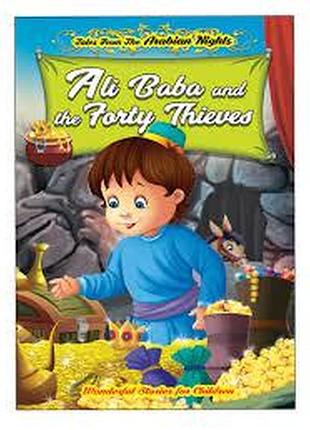 Книга для вивчення англійської мови. tales from the arabian nights: ali baba and the forty thieves