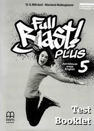 Книга для вивчення англійської мови. full blast plus for ukraine нуш 5 test booklet