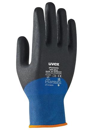 Захисні рукавички uvex phynomic wet plus (6006108) 2