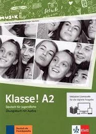 Книга для вивчення німецької мови. klasse! a2 ubungsbuch - media bundle