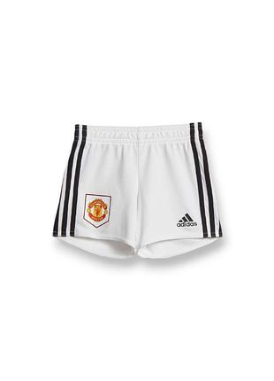 Спортивні футбольні шорти манчестер юнайтед adidas manchester united 22/23 home baby kit 12-18 міс