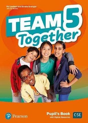 Англійська мова.team together 5 students book