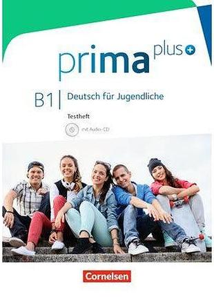 Німецька мова. prima plus b1 testheft mit audio