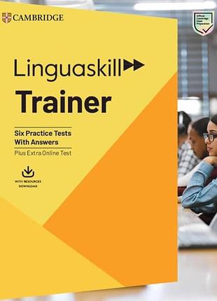 Книга для вивчення англійської мови. trainer linguaskill trainer b1 to c1 with answers