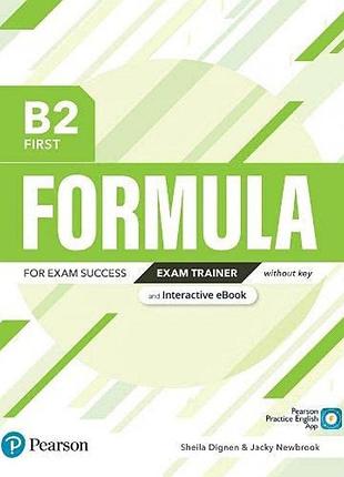 Formula b2 first exam trainer with key and interactive ebook