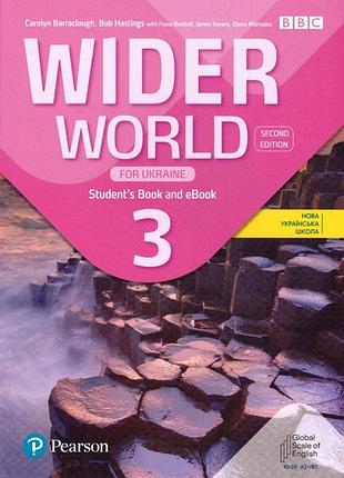 Англійська мова. wider world 2nd ed 3 sb +ebook