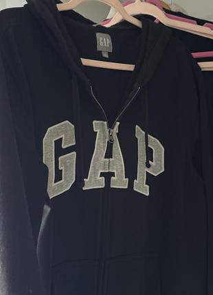Зіп кофта чорна gap 2