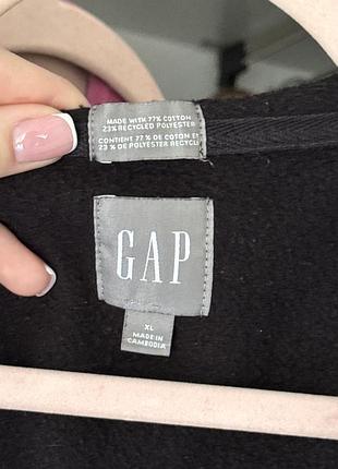 Зіп кофта чорна gap 3